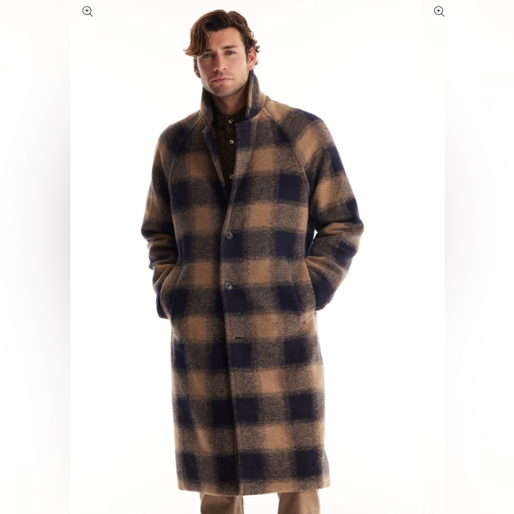 Softcloth Men’s Essex Wool TopCoat